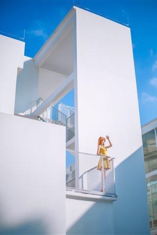 南桃Momoko-明日香黄裙