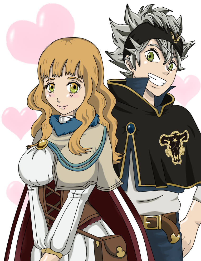 Asta x Mimosa – CecyArtByTenshi - 22