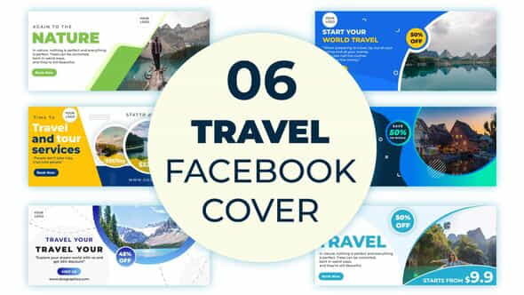 Travel Facebook Cover - VideoHive 33359471