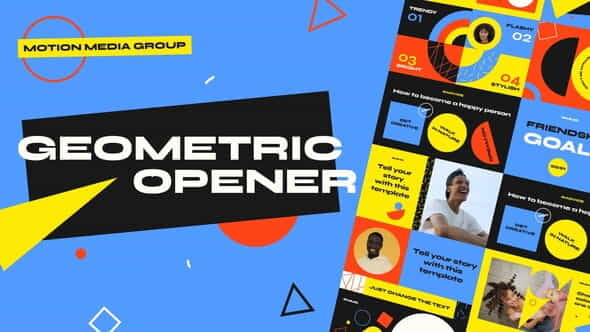 Geometric Opener 3 in 1 - VideoHive 32138668