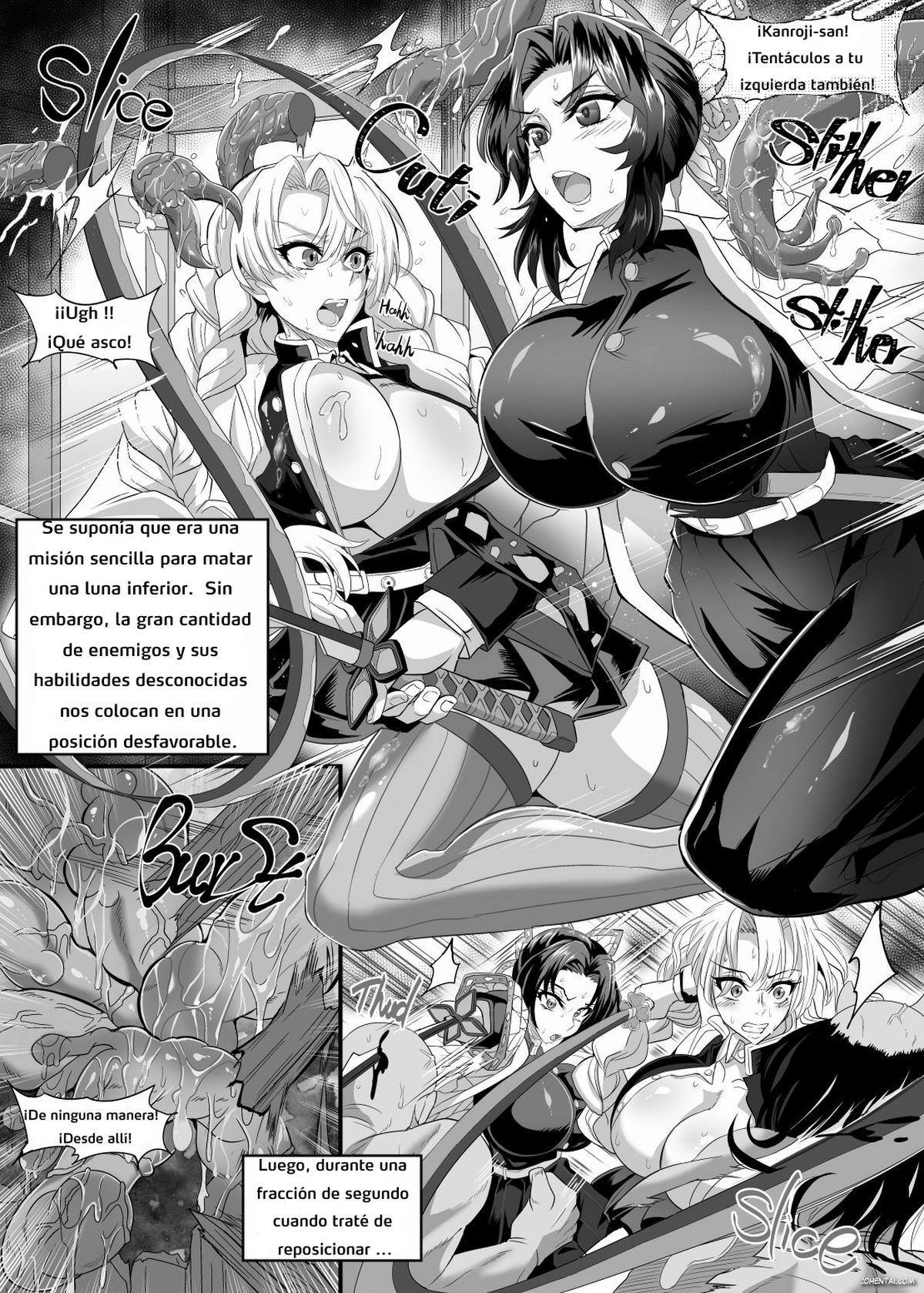 Gokuraku Chou (Kimetsu no Yaiba) xxx comics manga porno doujin hentai español sexo 