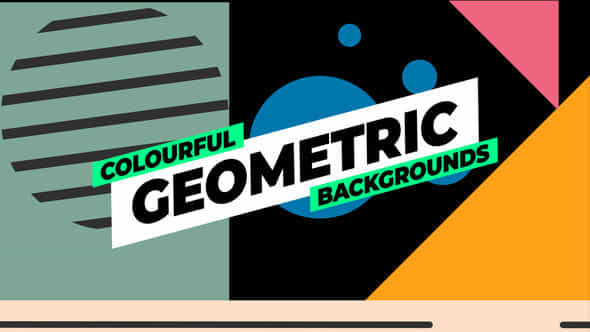 Geometric Backgrounds - VideoHive 55529064