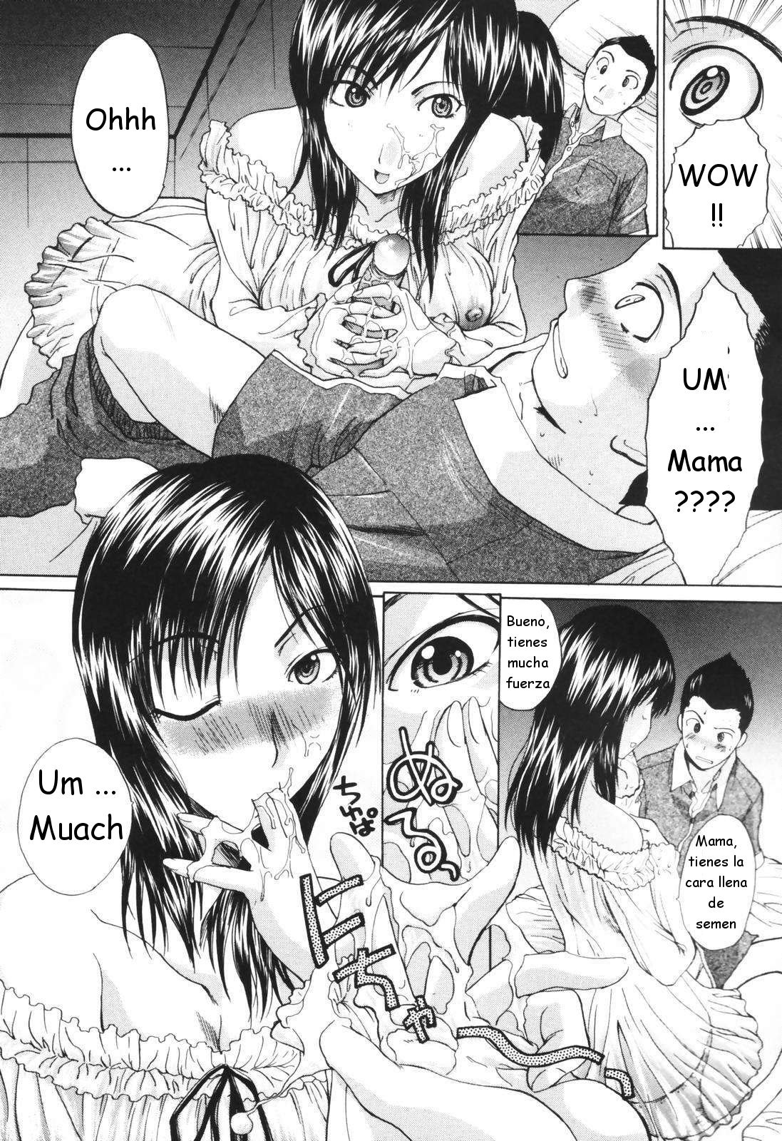 [Itaba Hiroshi] Mama no Warufuzake  Las bromas de mama (Tsuma Kyoko) [Spanish] [Joselillo]