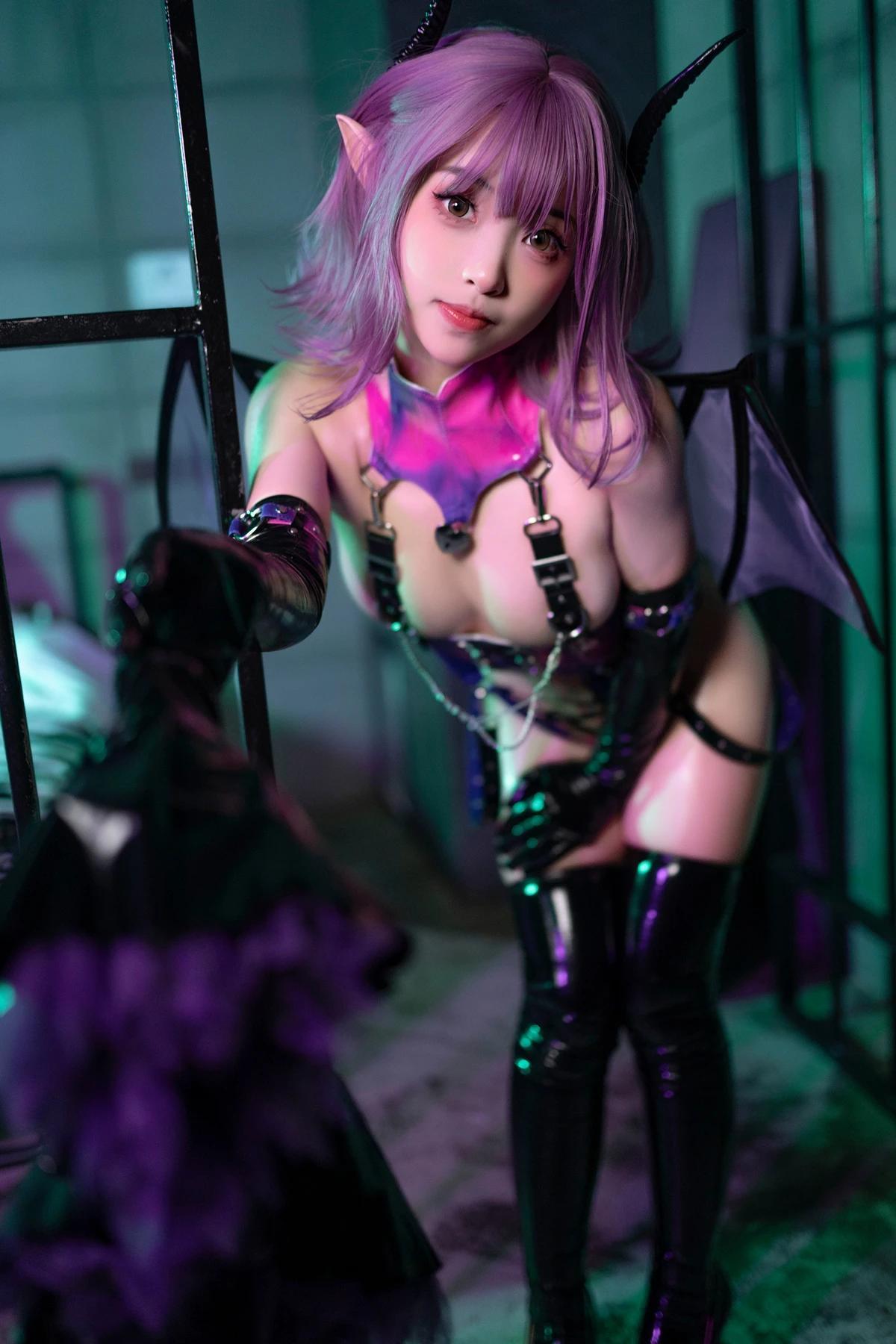 Cosplay Bangni邦尼 – 囚禁魅魔 Set.02(28)