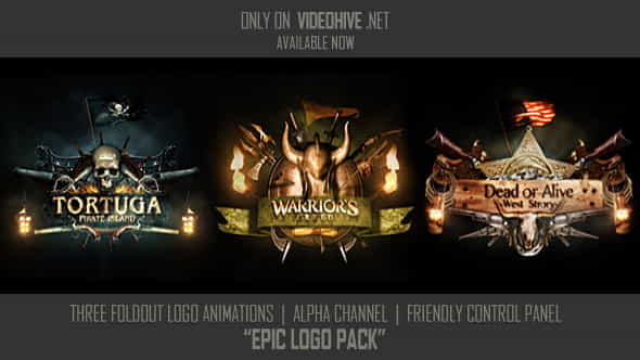Epic Logos Pack - VideoHive 6860521