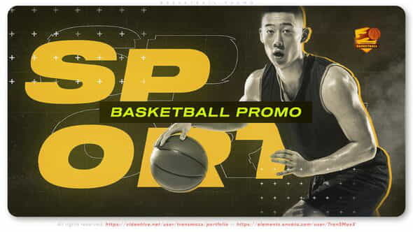 Basketball Promo - VideoHive 39209407