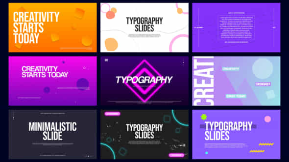 Typography Slides - VideoHive 41001248