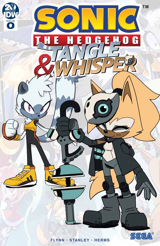 Sonic the Hedgehog - Tangle & Whisper #0-4 (2019) Complete