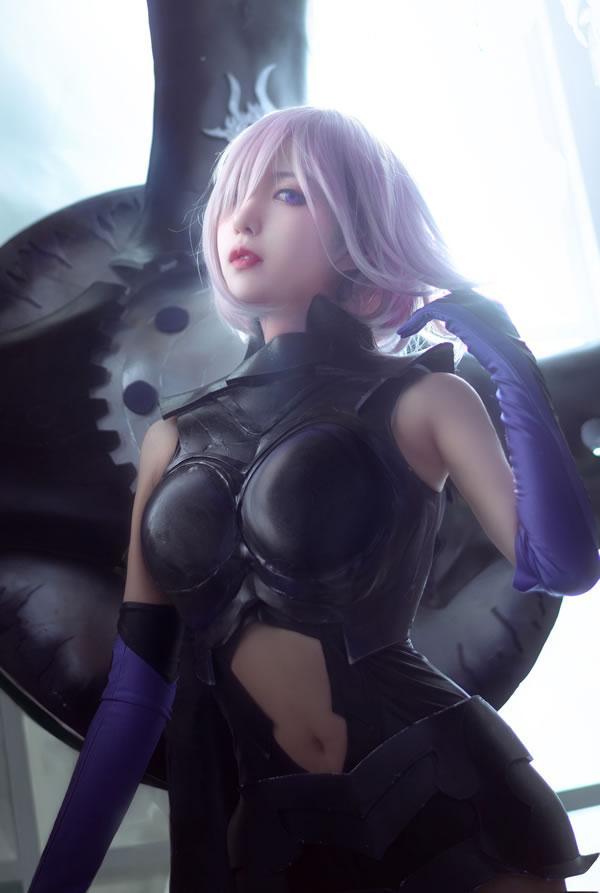 高颜值coser Shika小鹿鹿-玛修(10)