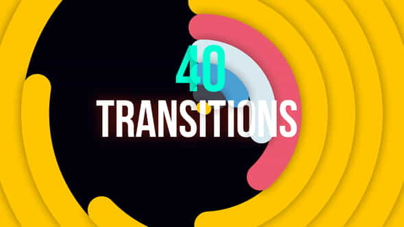Minimal Colorful Transitions - VideoHive 23639363