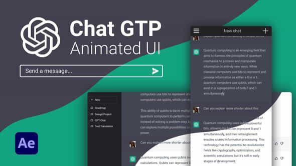 AI Chat GPT - VideoHive 45934455