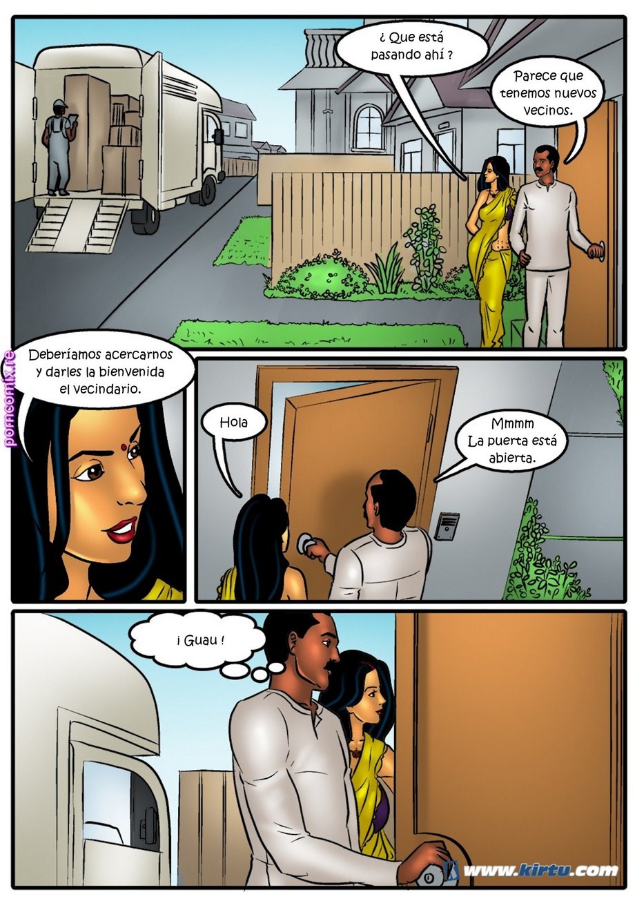 Savita Bhabhi 44 Nuevos Vecinos - 1
