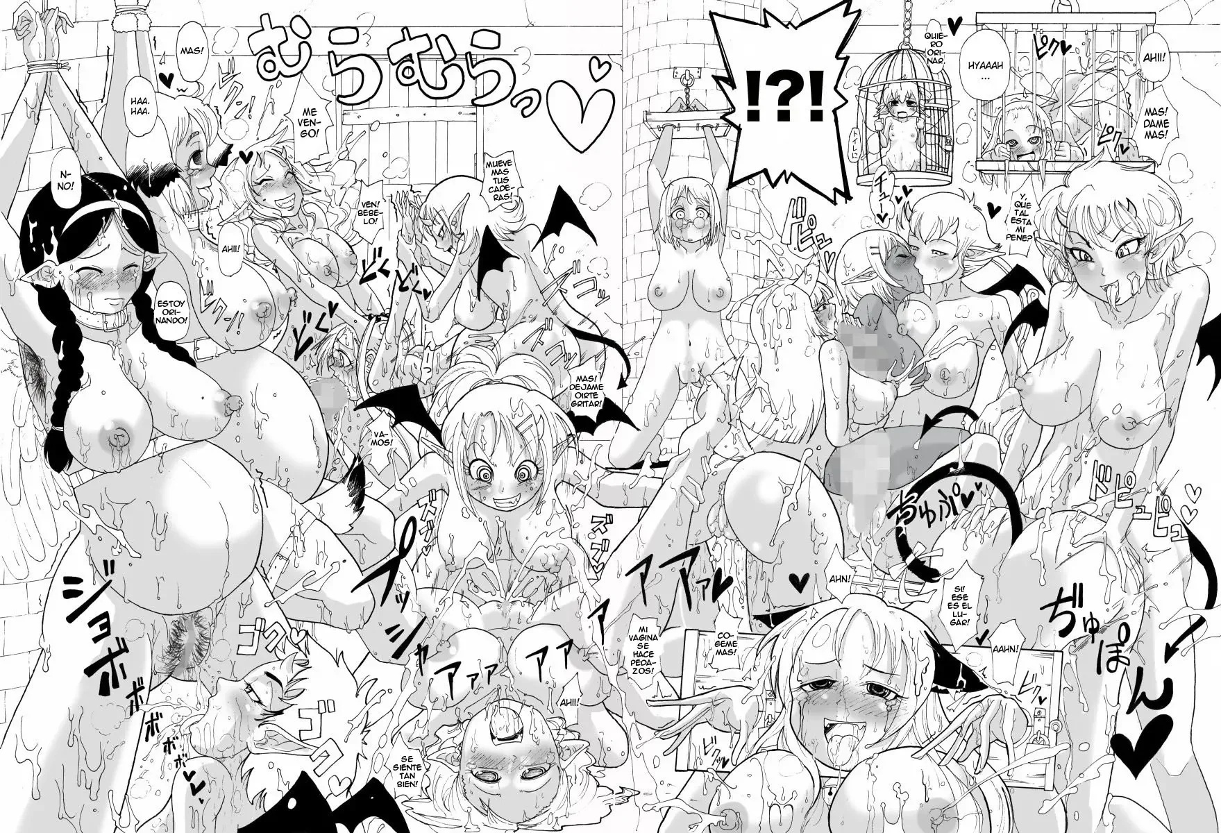 Kankin Tairankou!! Succubus no Kan Orgy in captivity!! House of Succubus - 5