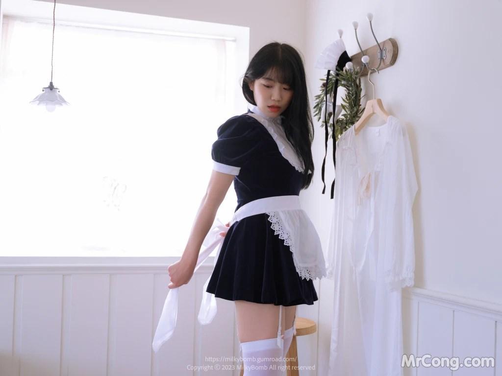 [MilkyBomb] Yui: Vol.3 Maid (291 photos )(174)
