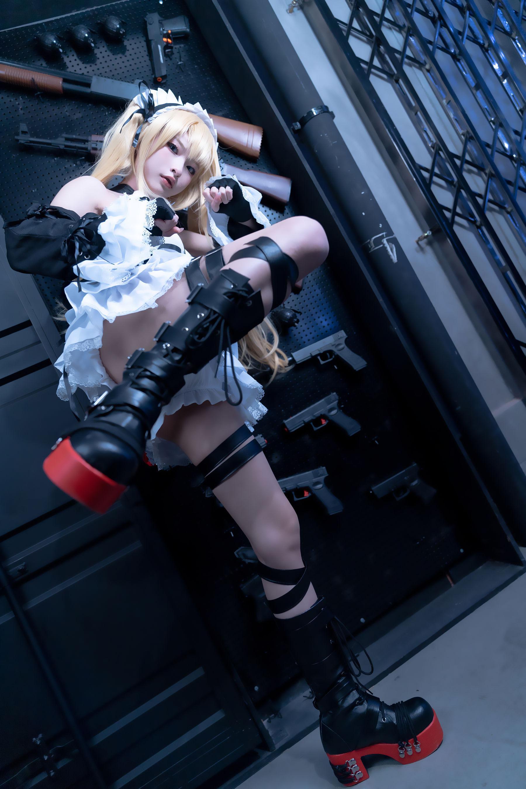 [网红COSER] 尤物清水由乃 – 玛丽萝丝原服装(9)