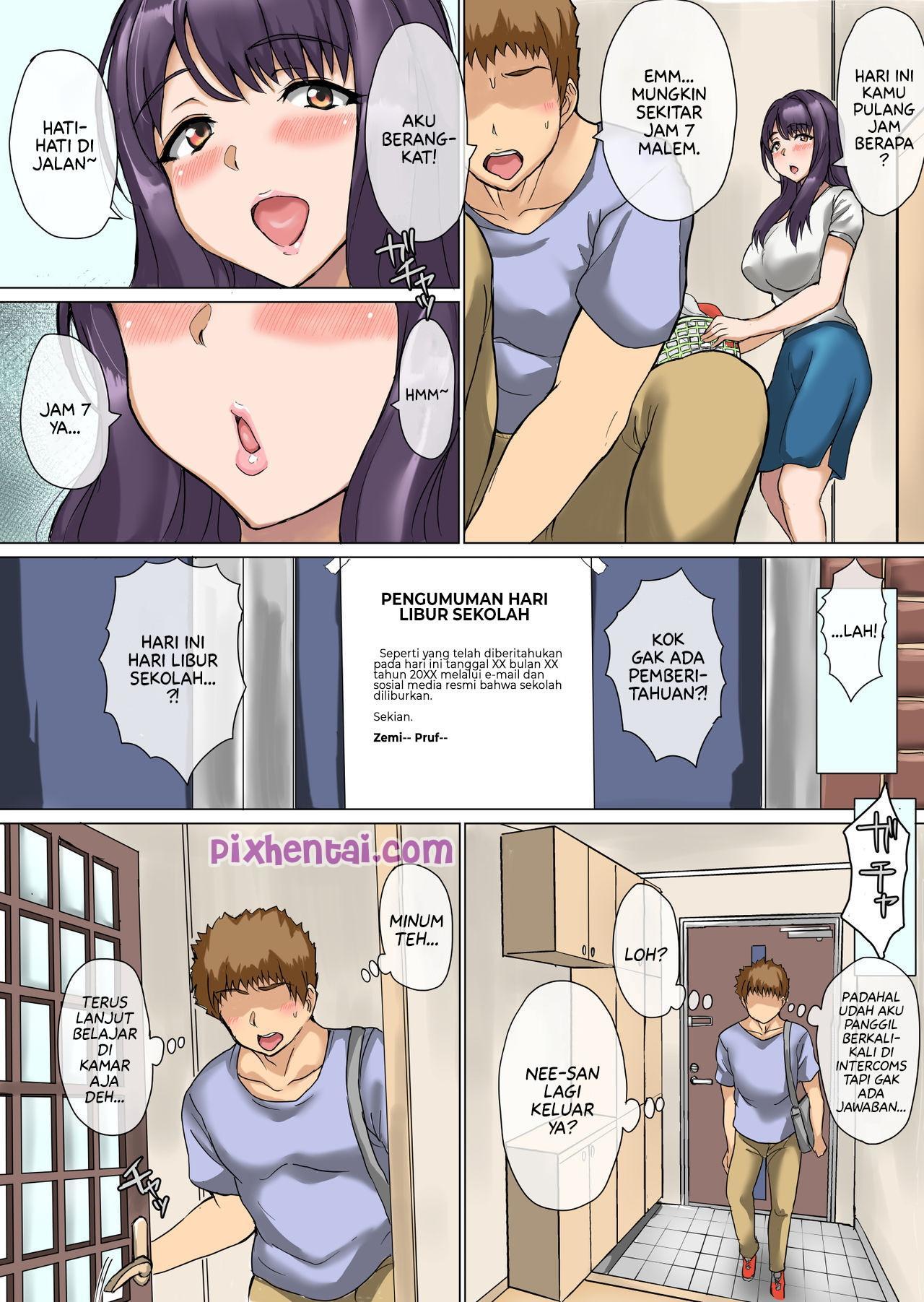 Komik Hentai Aniyome - Ani ni Kakurete Ottori Uwaki Jikan Manga XXX Porn Doujin Sex Bokep 06