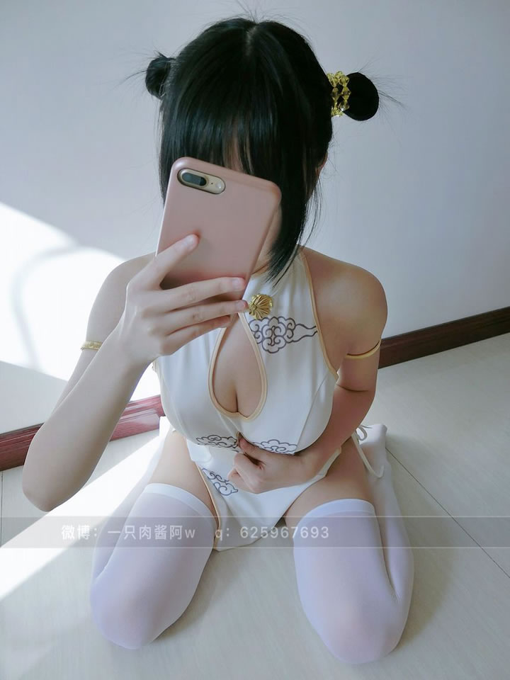 Need for loli net red a sauce cheongsam no holy light set picture 6