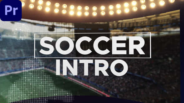 Fast Soccer Intro - VideoHive 38635406