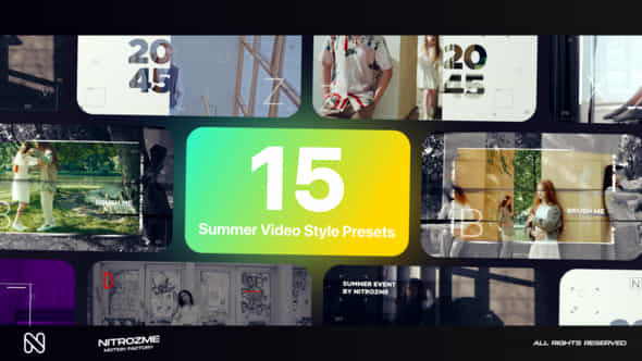 Summer Typography Vol. - VideoHive 44892982
