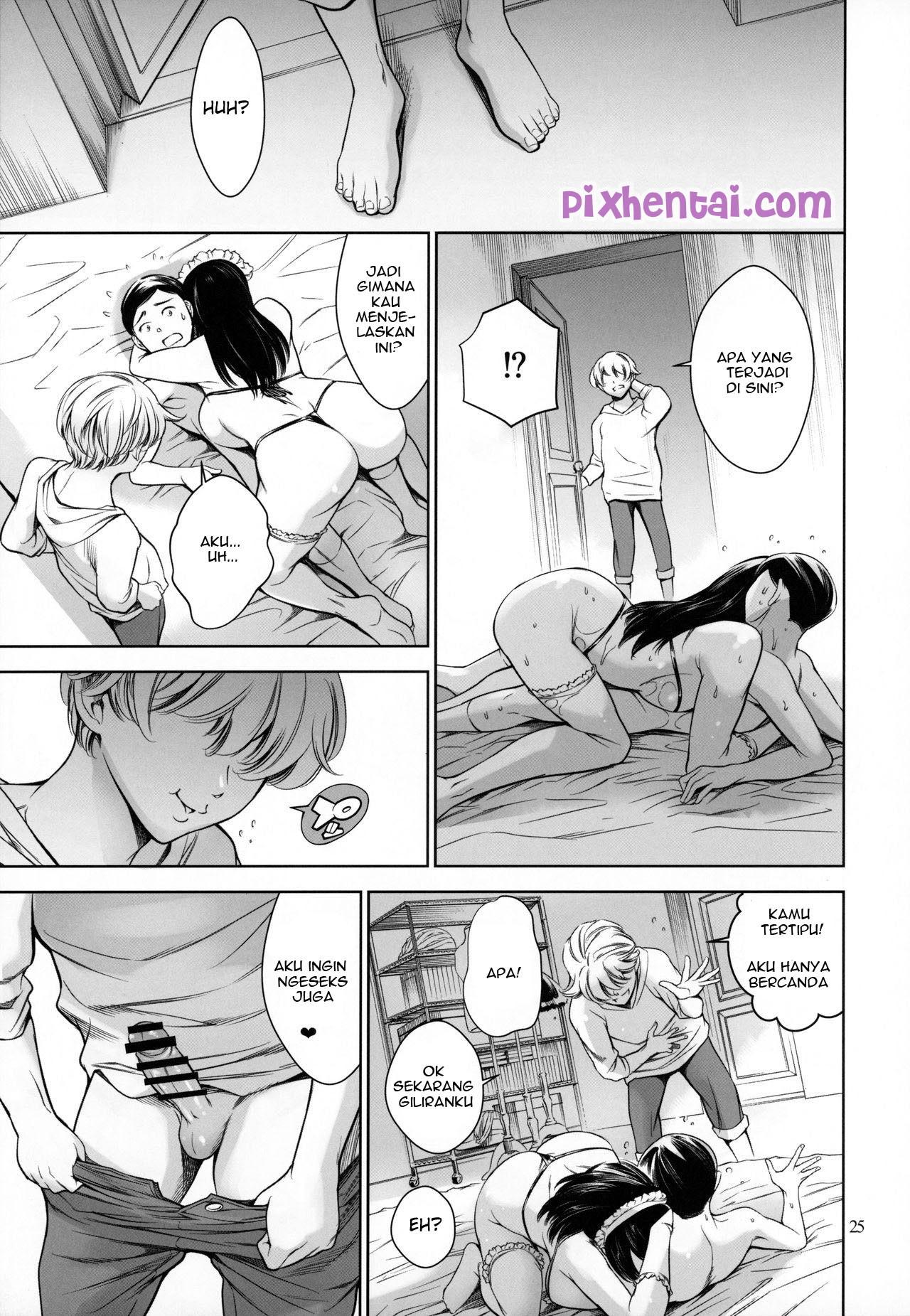 Komik Hentai Uchi no Maid : Bebas Melakukan Apapun Kepada Maid Pribadi Manga XXX Porn Doujin Sex Bokep 24