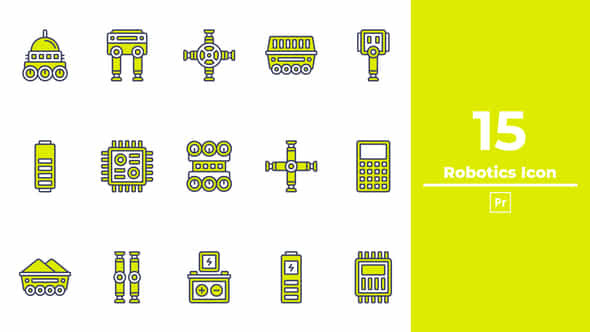 Robotics Icon Premiere Pro - VideoHive 50370286