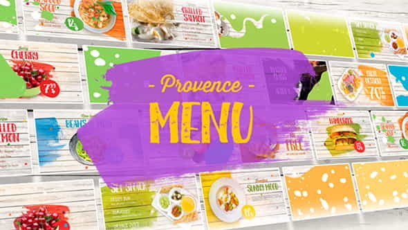 Provence Menu - VideoHive 21466284