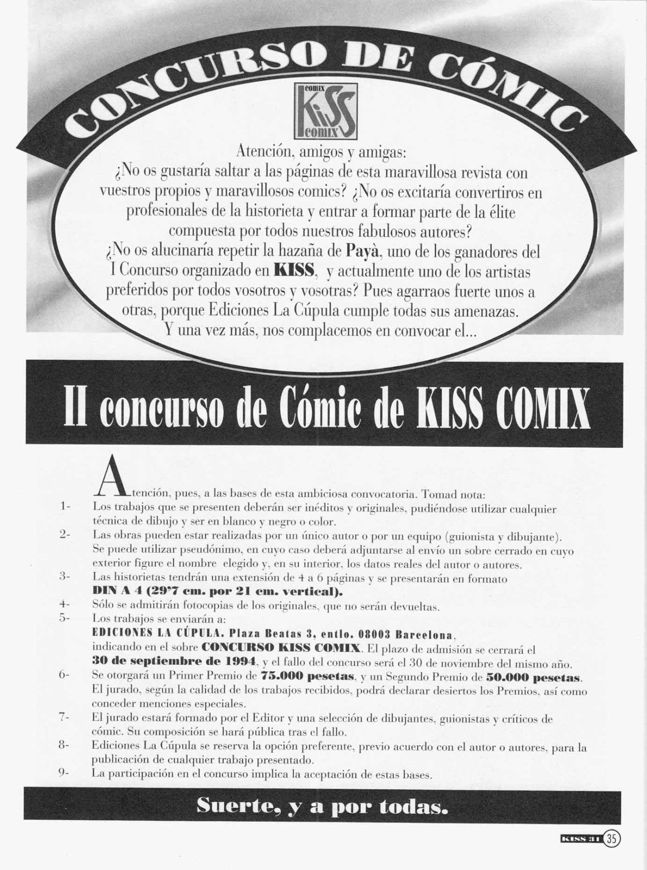 Kiss Comix 32 - 34