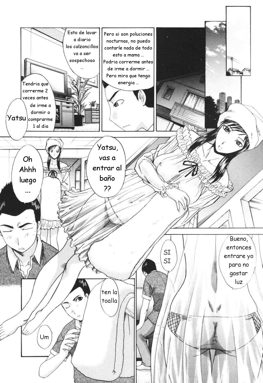 [Itaba Hiroshi] Mama no Warufuzake  Las bromas de mama (Tsuma Kyoko) [Spanish] [Joselillo]