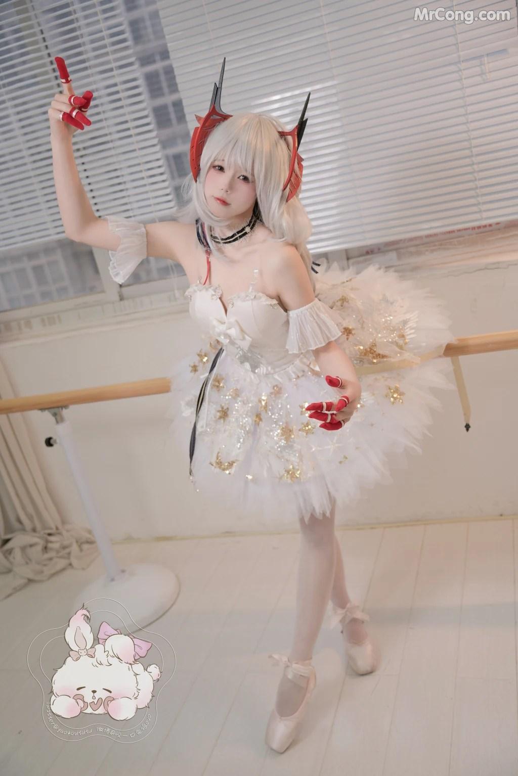 Coser@黏黏团子兔: W天鹅之舞 (55 photos )(40)