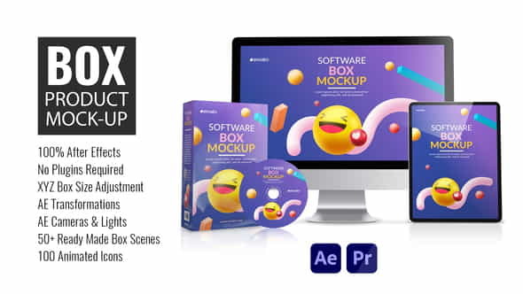 Box Product Mock-up - VideoHive 33176397