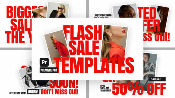 Flash Sale Animated Templates For Premiere Pro - VideoHive 55985642
