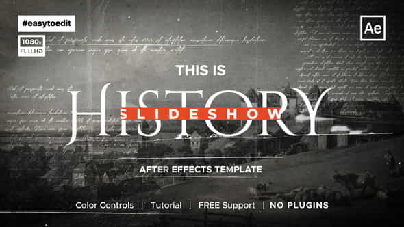 History Slideshow - VideoHive 39135046