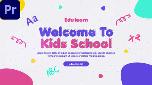 Kids Education Promo - VideoHive 39986905