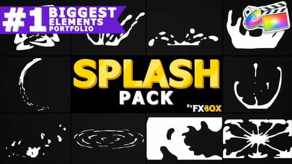 Splash Elements | FCPX - VideoHive 24297899