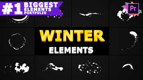 Winter Elements Pack - VideoHive 29593461