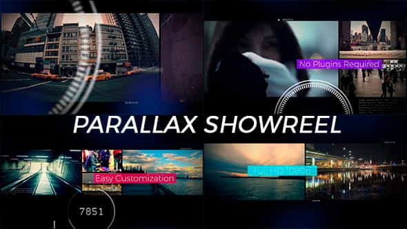 Parallax Footage Reel | Grunge - VideoHive 13510452