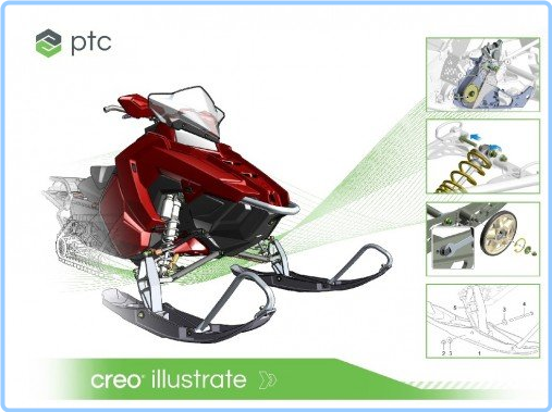 PTC Creo Illustrate 10.1.2.0 X64 Multilingual 9IuWZAcU_o