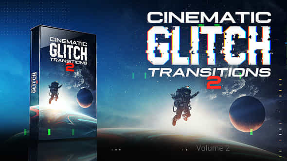 Cinematic Glitch Transitions - VideoHive 46349507