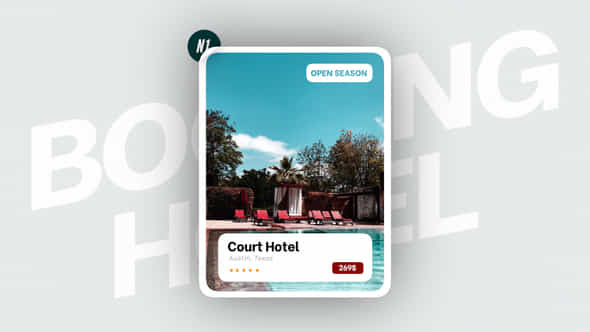 Hotel Booking - VideoHive 46902629