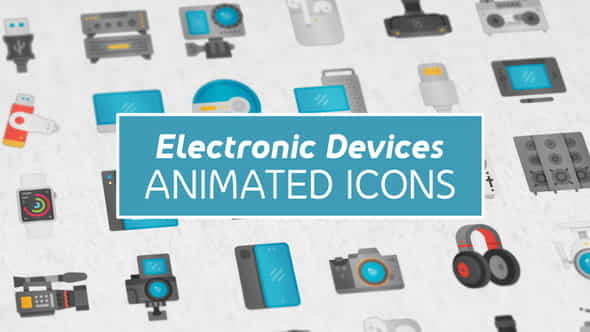 Electronic Devices Modern Flat Animated - VideoHive 26863959