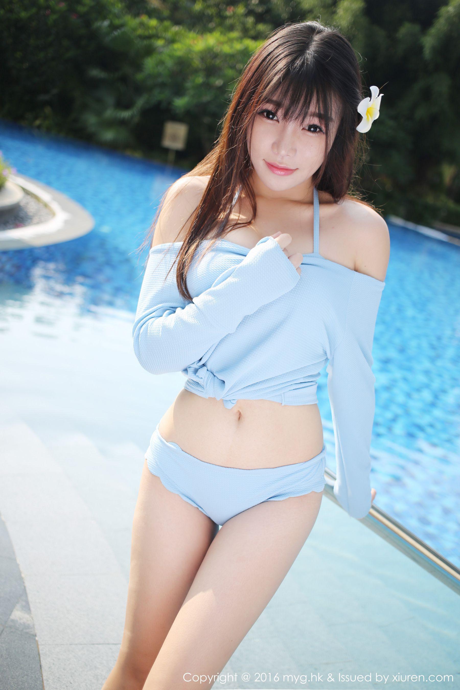 芝芝Booty《三亚旅拍》清新妹子的诱惑 [美媛馆MyGirl] Vol.224 写真集(2)