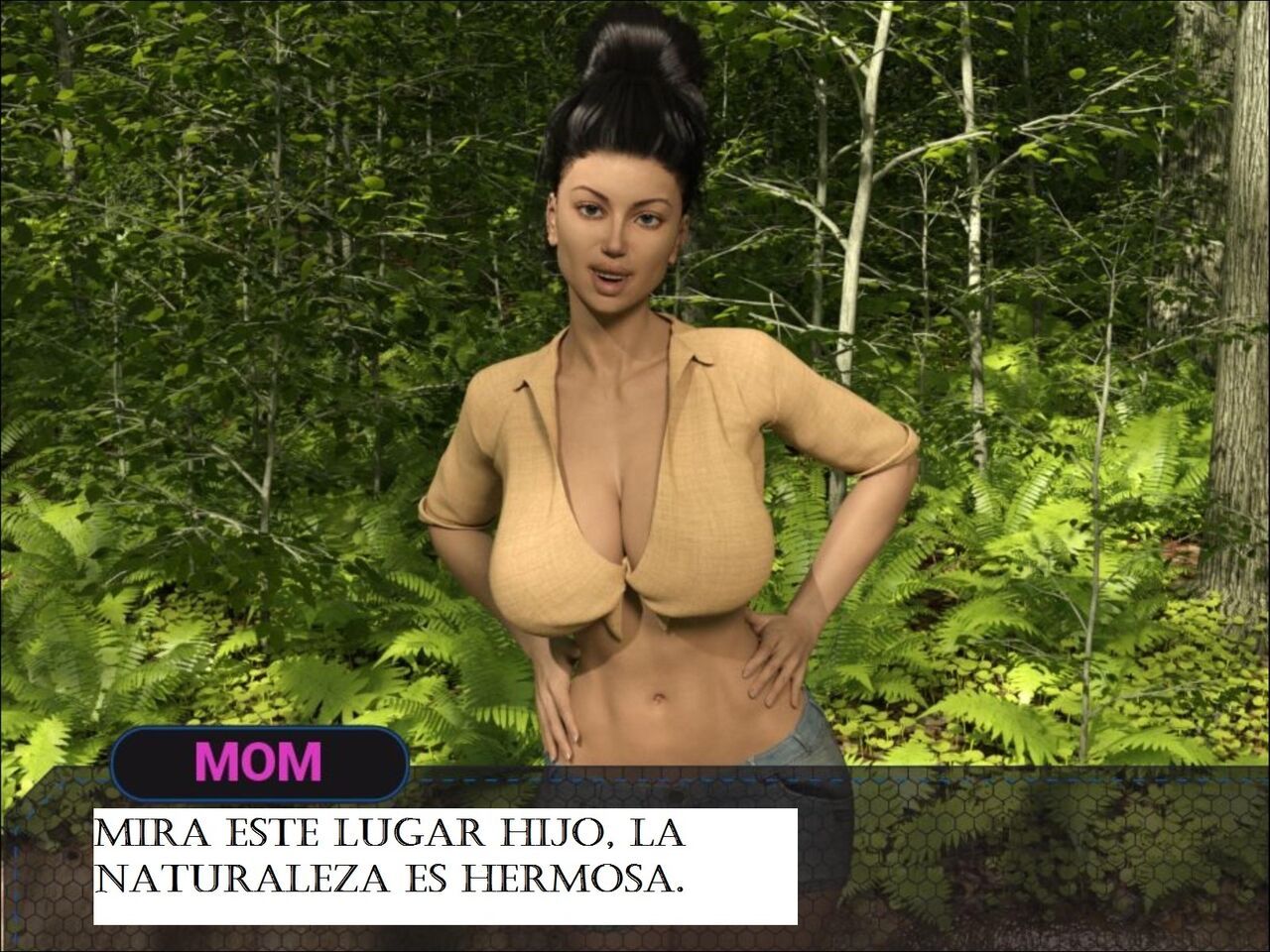 [lewdlab] Mother, burning desire #3 [Spanish] [Mexicano AnonimoPoringa]