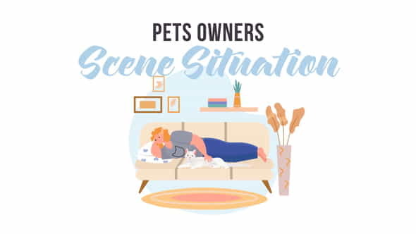 Pets owners -Scene Situation - VideoHive 31887875