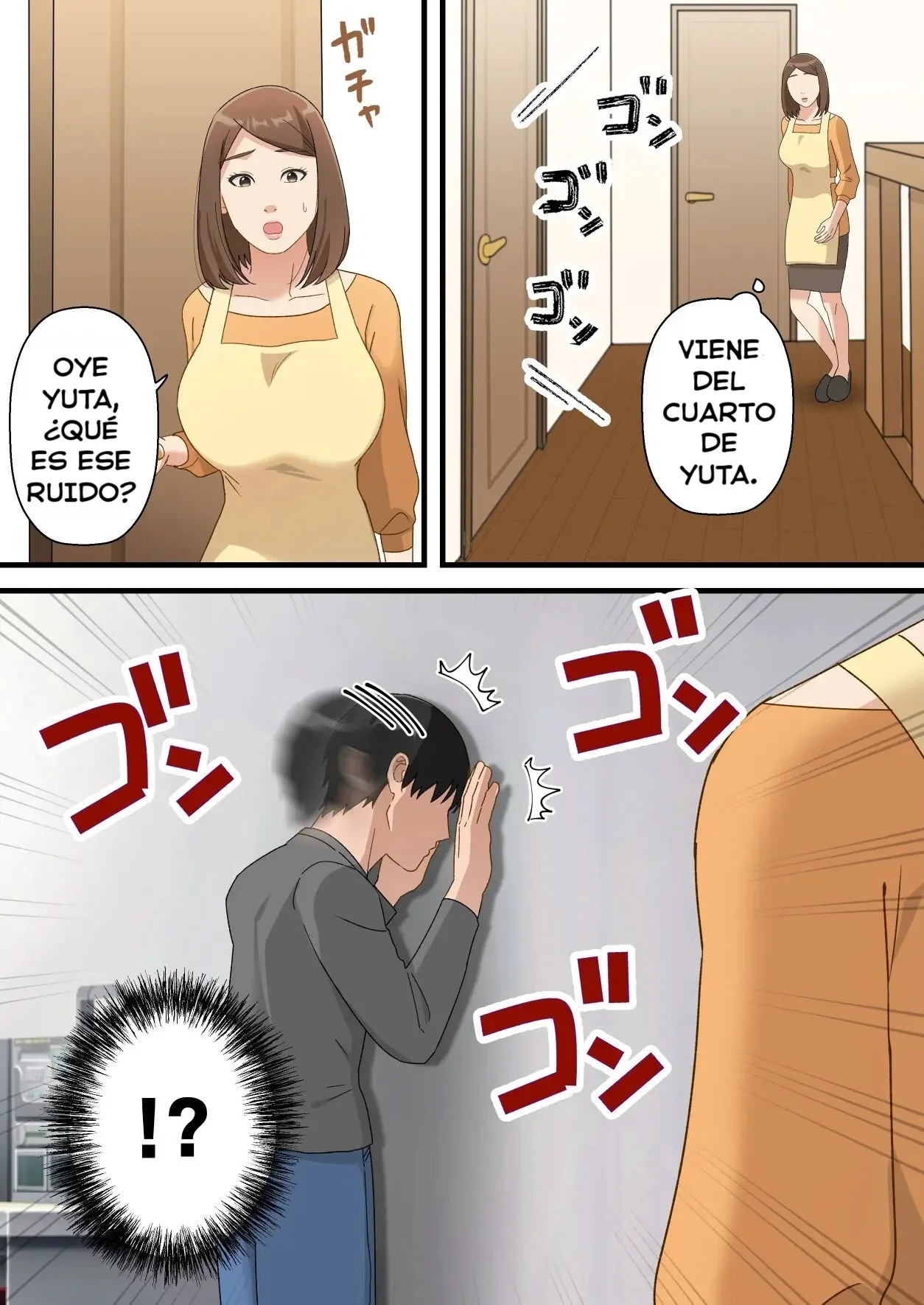 [Yuriko Club] Uchi no Musuko ga Uma sugite [Spanish] [WincestScans]