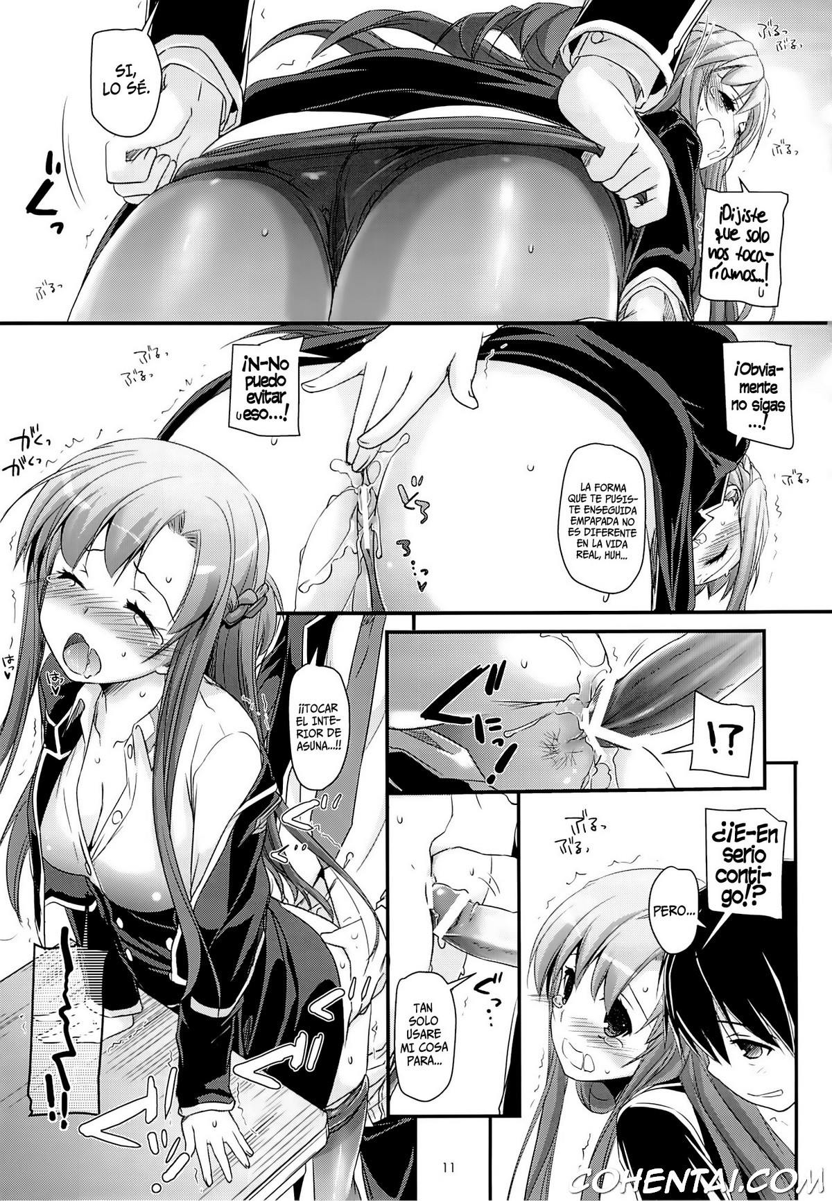 D.L. action 74 (Sword Art Online) xxx comics manga porno doujin hentai español sexo Asuna Yuuki Kazuto Kirigaya | Kirito Sword Art Online