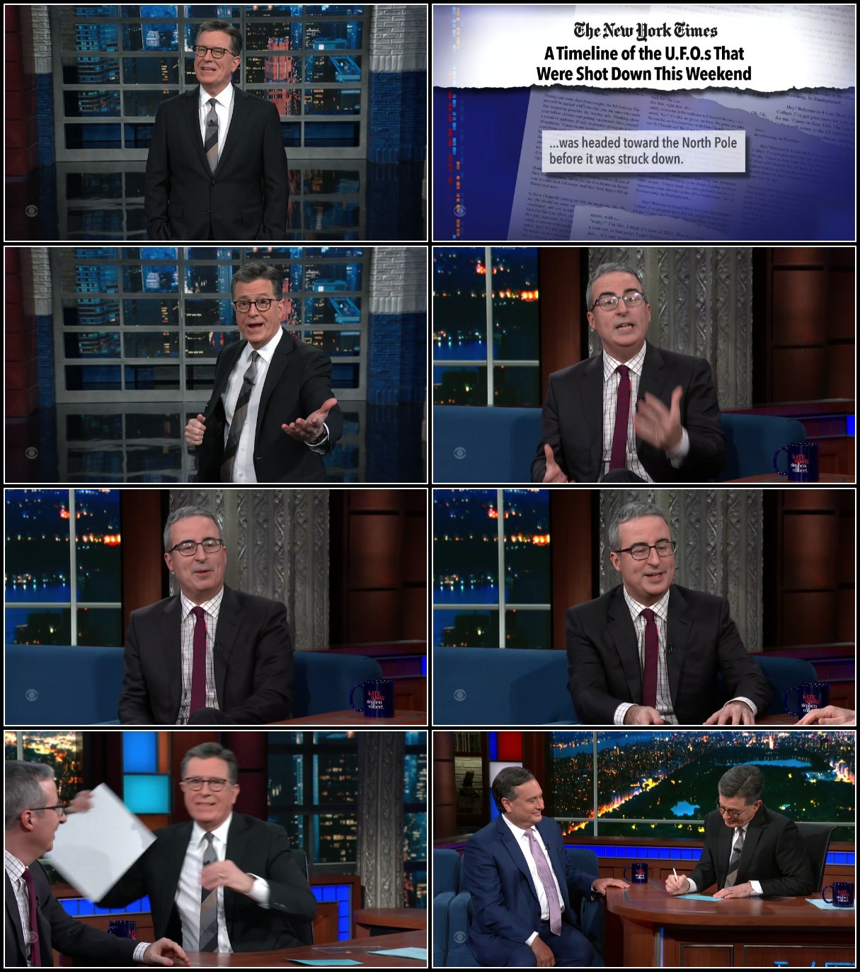 Stephen Colbert 2023 02 13 John OLiver 1080p HEVC x265-MeGusta