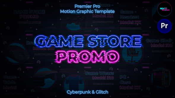 Game Store Promo - VideoHive 33971925