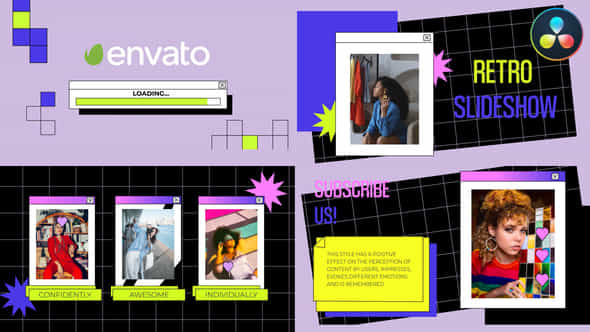 Retro Slideshow - VideoHive 47471537