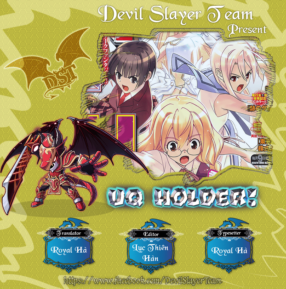 UQ Holder! Chap stage 159 chân tướng của quân bài trùm . Next Chap Chap stage 160 uq holder đấu với uq holder