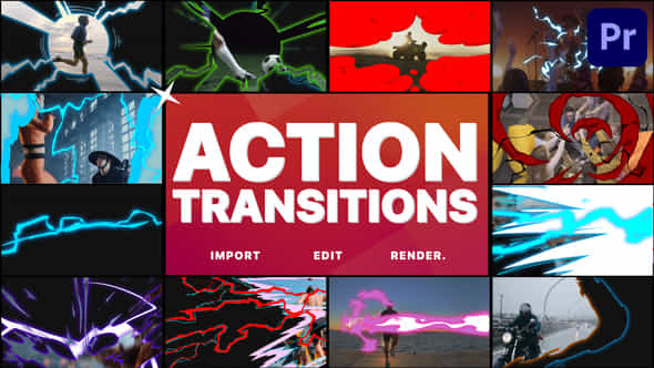 Action Transitions - VideoHive 38509869